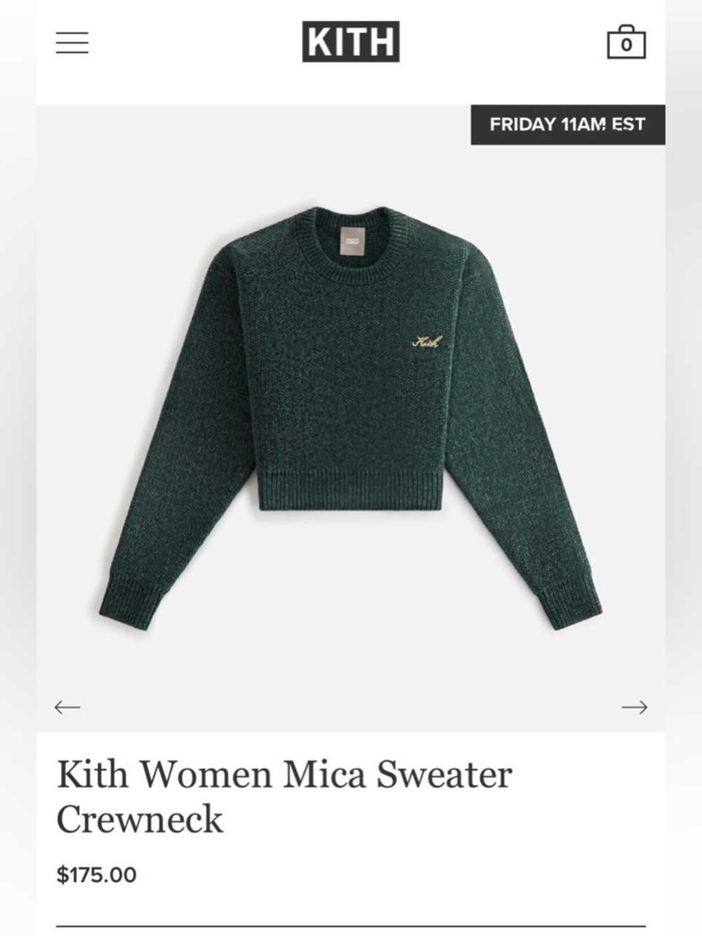 Kith Women's Mica Sweater Crewneck